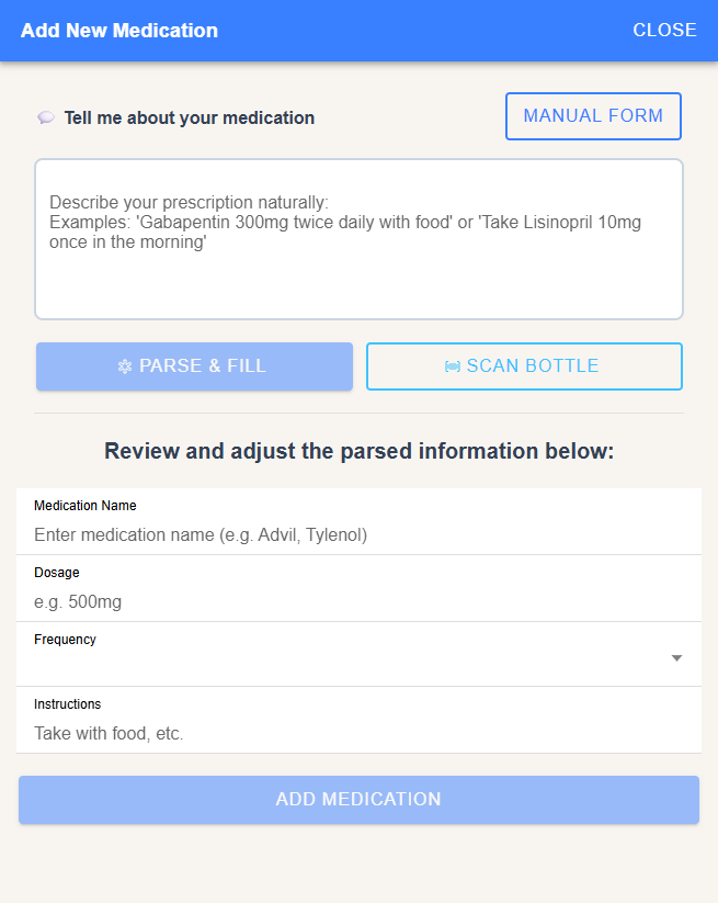 RX Manager design iterations
