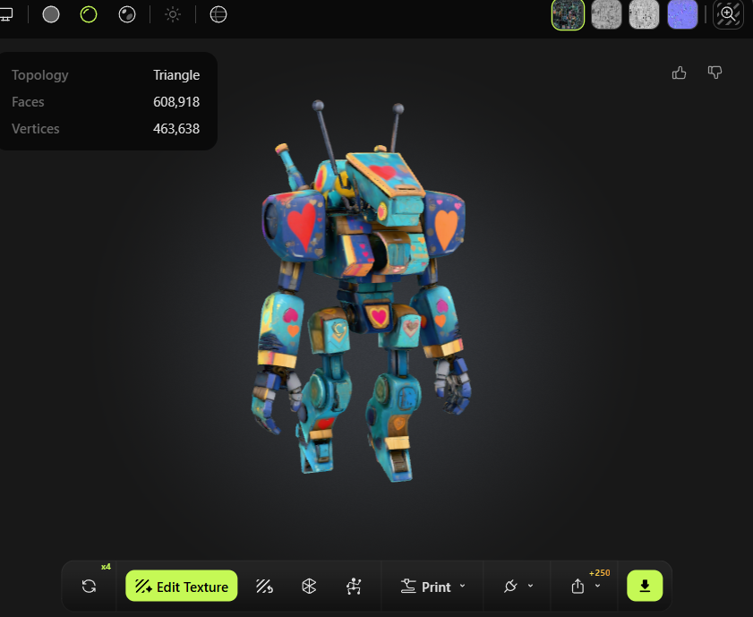 3D game model