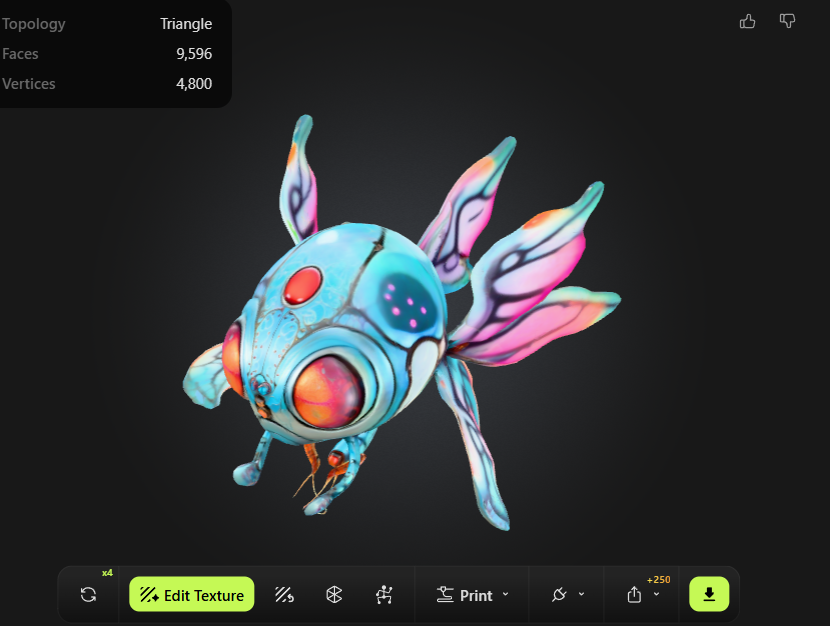 3D game model